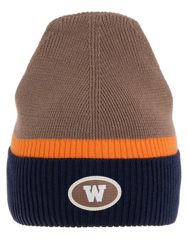 Шапка для мальчика Блэйд, Миалт коричневый/темно-синий, весна-осень - Шапки весна-осень