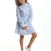 Платье для девочек Mini Maxi, модель 602, цвет голубой/мультиколор
