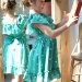 Платье для девочки вискоза БУШОН ST65, цвет мятный