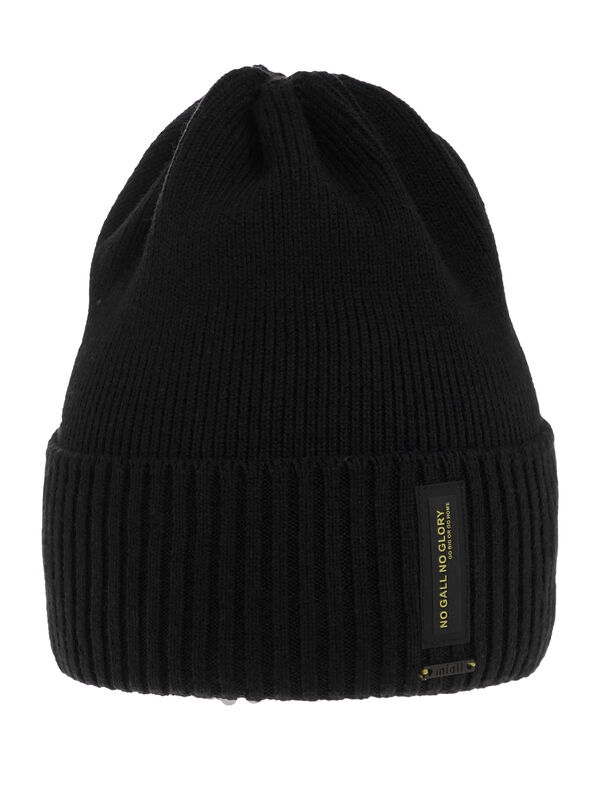 Шапка для мальчика Болельщик, Миалт черный, весна-осень - Шапки весна-осень