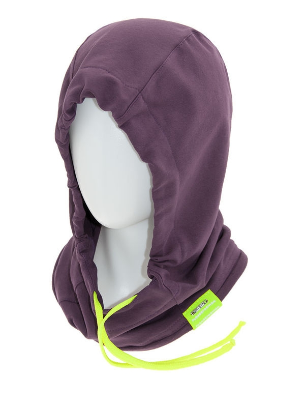 Шапка Капюшон Рефлекс, Миалт темно-сиреневый - Шарф-снуд
