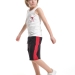 Шорты для мальчиков Mini Maxi, модель 3458, цвет черный/бордовый