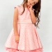 Платье для девочки праздничное БУШОН ST36, цвет пудровый