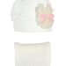 Комплект для девочки Люси, Миалт белый/бледно-розовый