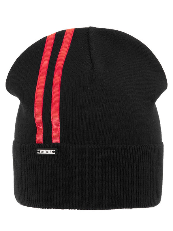 Шапка Pulse, Миалт черный, весна-осень - Для девочек весна-осень