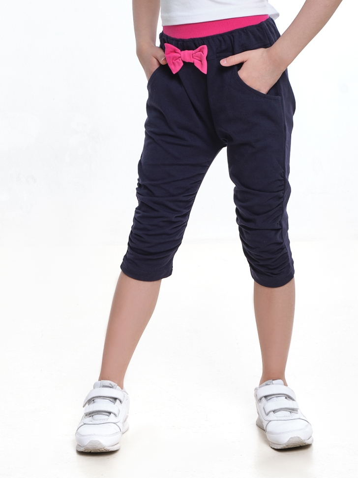 Бриджи для девочек Mini Maxi, модель 1788, цвет синий - Бриджи / велосипедки