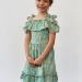Платье для девочки вискоза БУШОН ST65, цвет шалфей