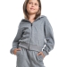 Джемпер для девочек Mini Maxi, модель 7623, цвет серый/меланж