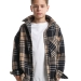 Рубашка для мальчиков Mini Maxi, модель 8074, цвет клетка