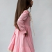 Платье для девочки нарядное БУШОН ST593, цвет розовый