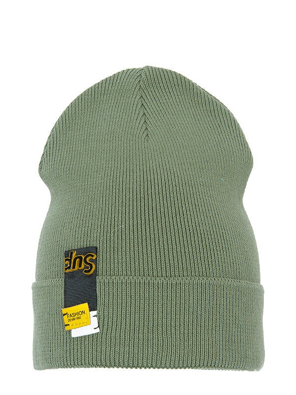 Шапка для мальчика Крутой перец, Миалт хаки, весна-осень - Шапки весна-осень