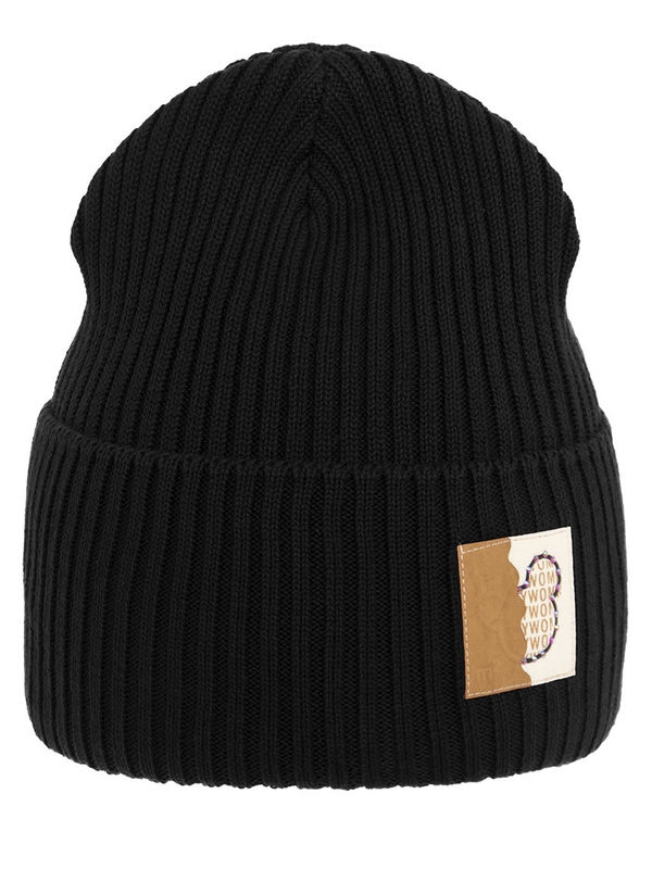 Шапка для девочки Эврика, Миалт черный, весна-осень - Для девочек весна-осень