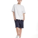Футболка для мальчиков Mini Maxi, модель 7625, цвет серый/меланж