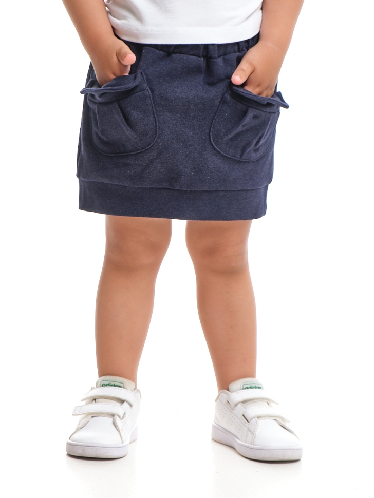 Юбка для девочек Mini Maxi, модель 1230, цвет синий - Юбки для девочек