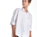 Рубашка для мальчиков Mini Maxi, модель 33sn01, цвет белый