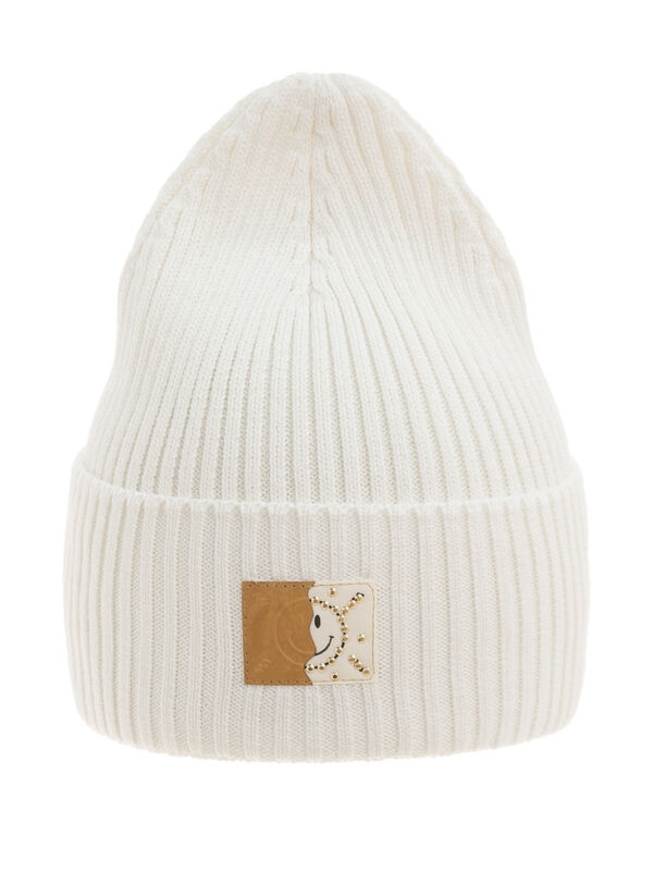 Шапка для девочки Солнечная, Миалт белый, весна-осень - Для девочек весна-осень