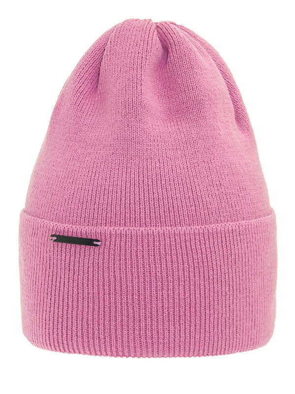 Шапка женская Dear, Миалт натуральный/розовый, весна-осень - Шапочки молодежные