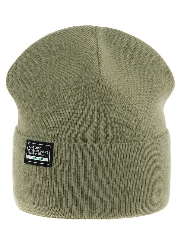 Шапка для мальчика City, Миалт светлый/хаки, весна-осень - Шапки весна-осень