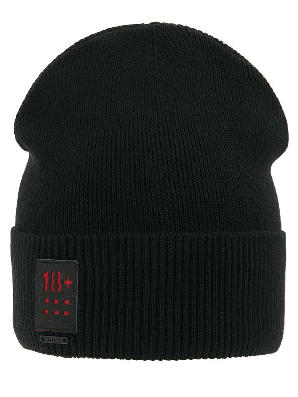 Шапка 18+, Миалт черный, весна-осень - Для девочек весна-осень