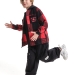 Рубашка для мальчиков Mini Maxi, модель 7987, цвет красный/черный/клетка