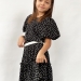 Платье для девочки нарядное БУШОН ST62, цвет черный