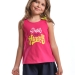 Футболка-топ для девочек Mini Maxi, модель 0734, цвет малиновый