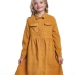 Платье для девочек Mini Maxi, модель 7382, цвет горчичный