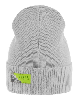 Шапка для мальчика Торро, Миалт серый, весна-осень