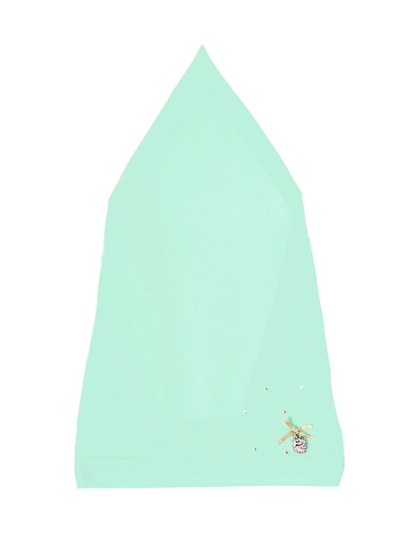 Косынка для девочки Бланка, Миалт ментоловый, лето - Косынки детские