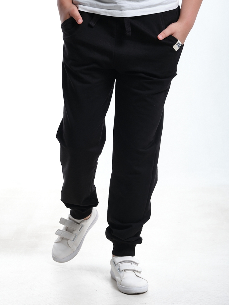 Брюки для мальчиков Mini Maxi, модель 7612, цвет черный - Брюки спортивные (джогеры)