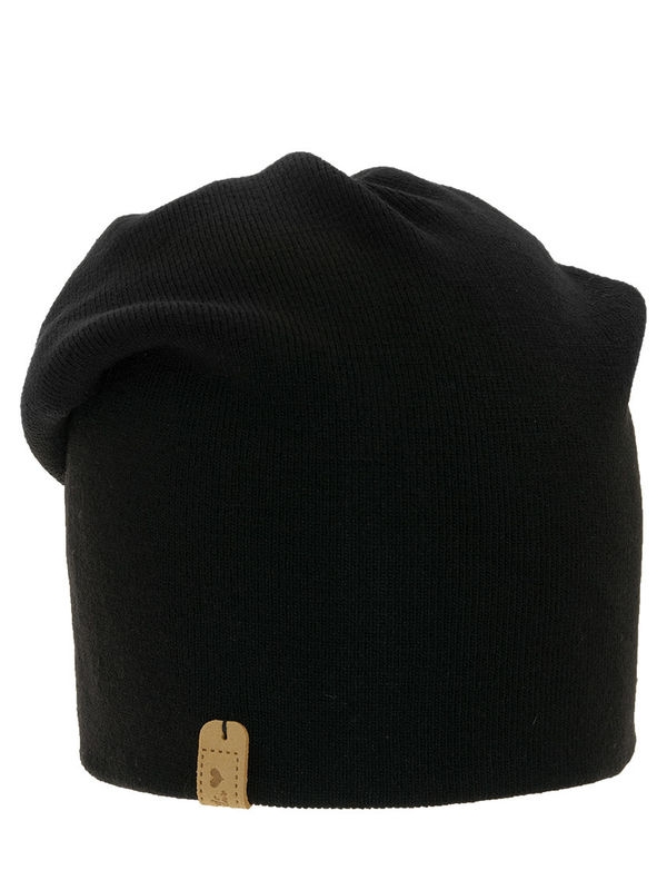 Шапка для девочки Мелани, Миалт черный, весна-осень - Для девочек весна-осень