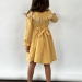 Платье для девочки нарядное БУШОН ST59, цвет желтый