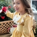 Платье для девочки нарядное БУШОН ST59, цвет желтый