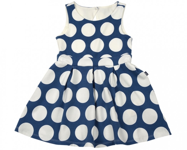 Платье для девочек Mini Maxi, модель 3355, цвет синий - Платья для девочек с коротким рукавом