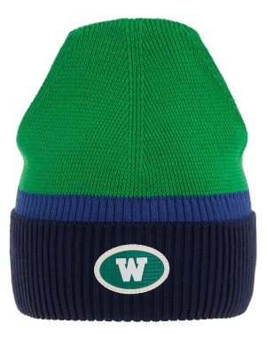 Шапка для мальчика Блэйд, Миалт темно-зеленый/темно-синий/синий, весна-осень