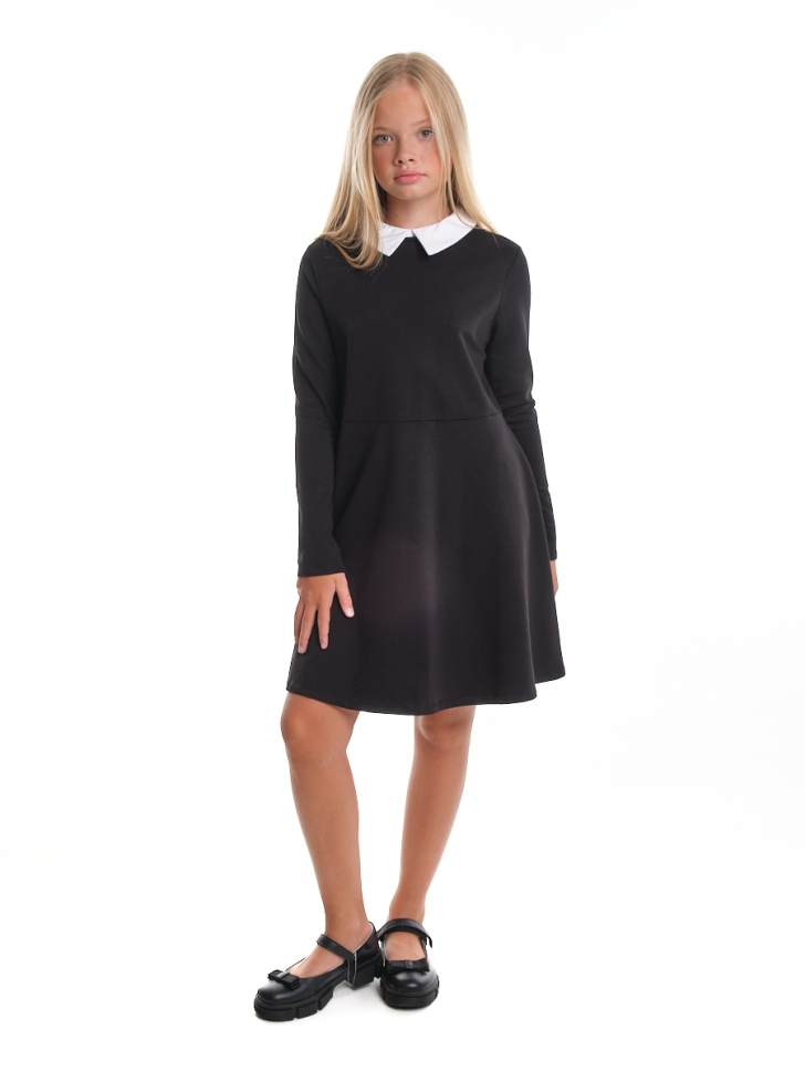 Платье для девочек Mini Maxi, модель 7400, цвет черный - Платья / сарафаны для школы