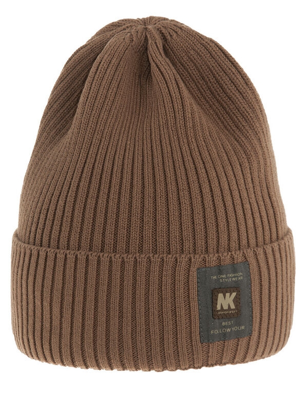 Шапка для мальчика Hunter, Миалт коричневый, весна-осень - Шапки весна-осень