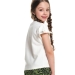 Футболка для девочек Mini Maxi, модель 3541, цвет белый