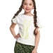 Футболка для девочек Mini Maxi, модель 3541, цвет белый