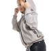 Толстовка для девочек Mini Maxi, модель 7640, цвет серый