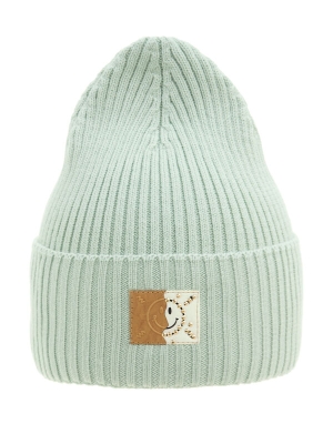 Шапка для девочки Солнечная, Миалт бледно-мятный, весна-осень