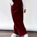Брюки для девочек БУШОН ST113, цвет бордовый