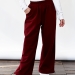 Брюки для девочек БУШОН ST113, цвет бордовый