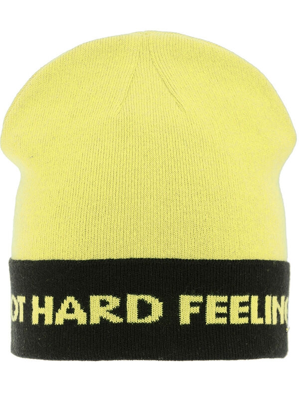 Шапка Без обид, Миалт черный/желтый, весна-осень - Для девочек весна-осень