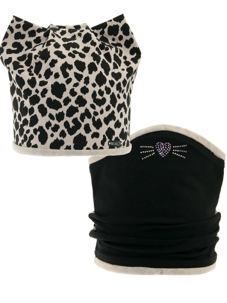 Комплект для девочки Крекер комплект, Миалт бежевый, лето - Комплект: шапочки и шарф