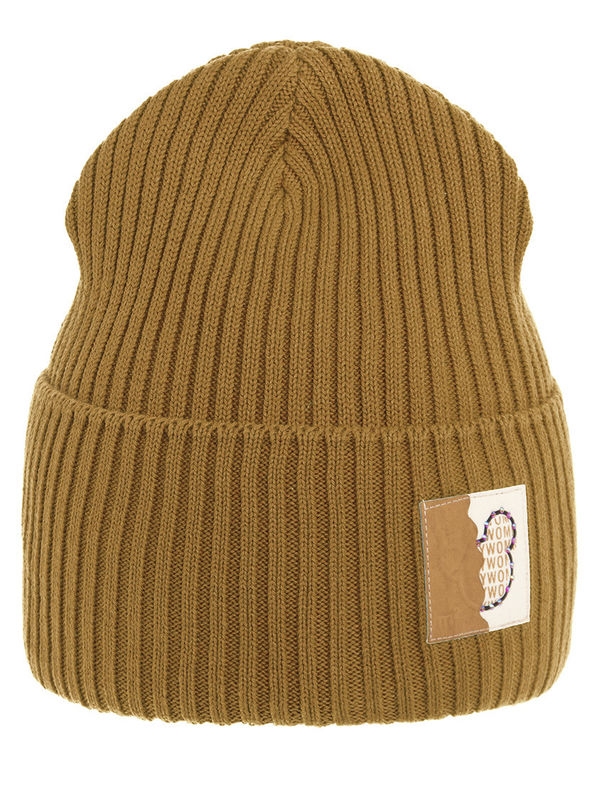 Шапка для девочки Эврика, Миалт темно-горчичный, весна-осень - Для девочек весна-осень