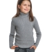 Джемпер для девочек Mini Maxi, модель 3312246, цвет серый