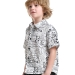 Рубашка для мальчиков Mini Maxi, модель 3358761, цвет белый/черный