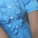 Платье для девочки вискоза БУШОН ST68, цвет голубой