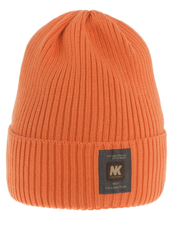 Шапка для мальчика Hunter, Миалт оранжевый, весна-осень - Шапки весна-осень